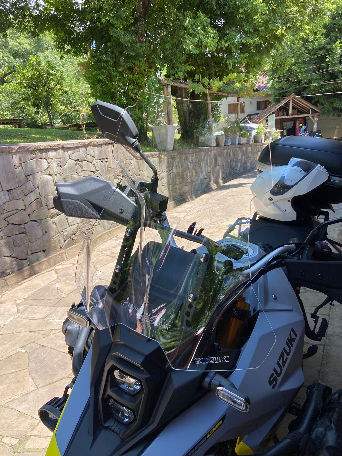 (4860) Bolha Alta Cristal SUZUKI V-Strom 800 - Imagem 6