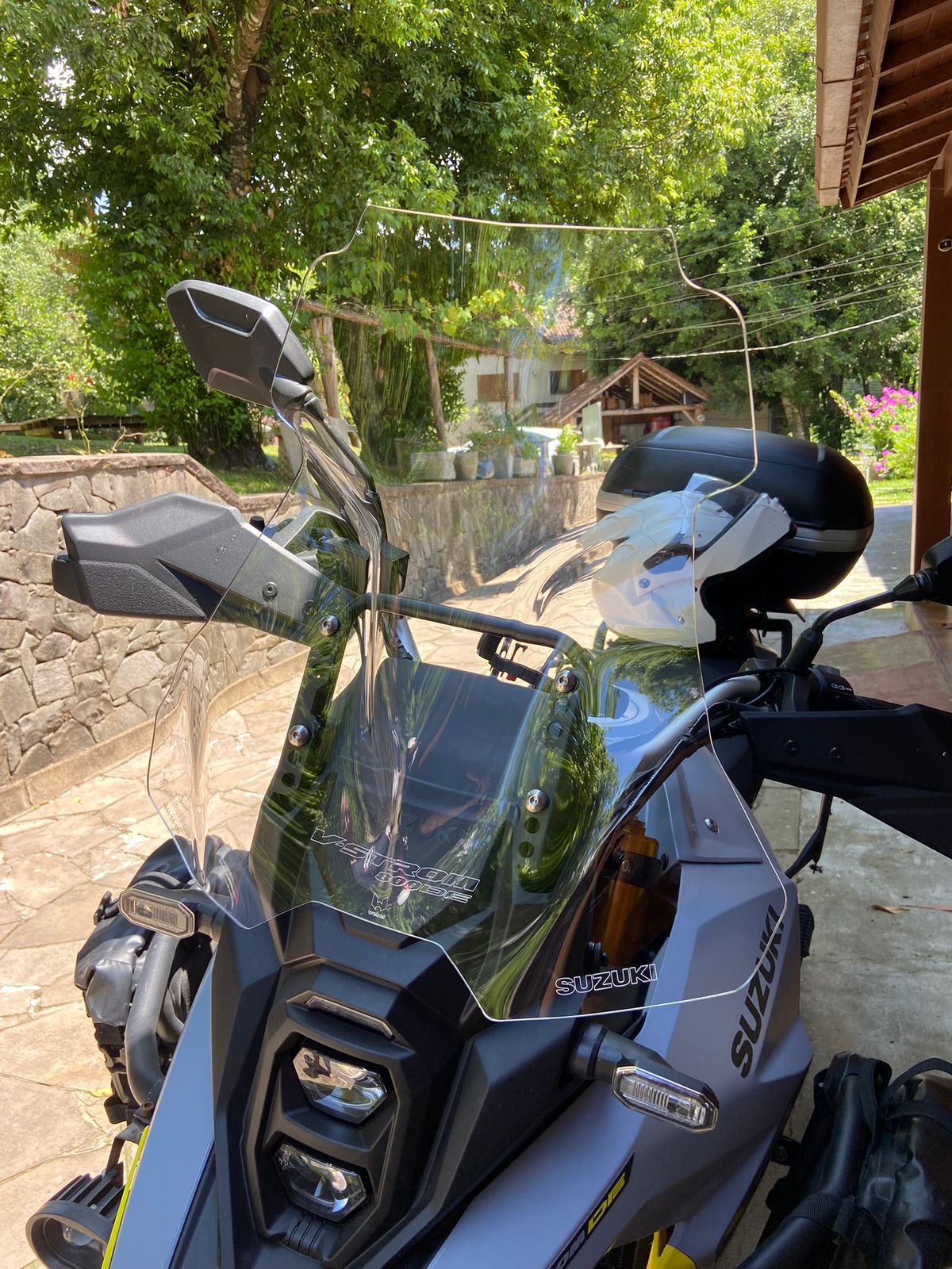 (4860) Bolha Alta Cristal SUZUKI V-Strom 800 - Imagem 8
