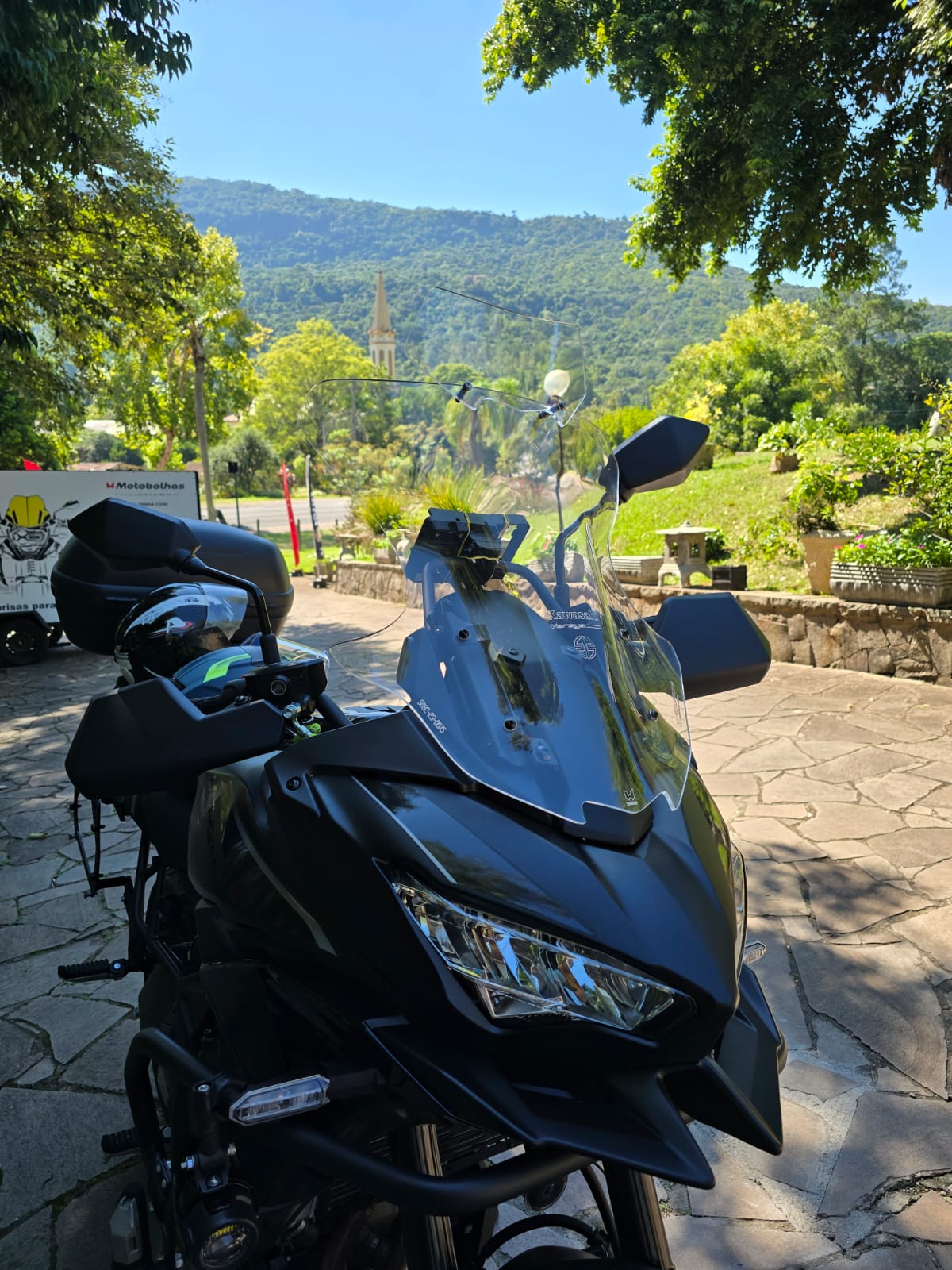 (5694) BOLHA ALTA C/DEFLETOR VERSYS 650 KAWASAKI 2023+ - Imagem 3
