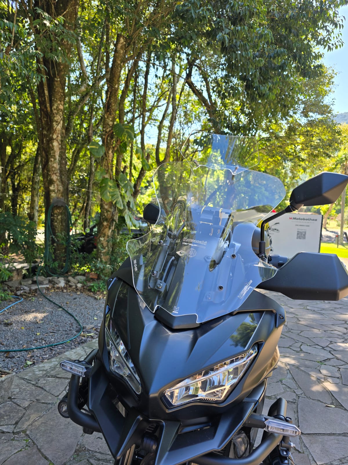 (5694) BOLHA ALTA C/DEFLETOR VERSYS 650 KAWASAKI 2023+ - Imagem 4