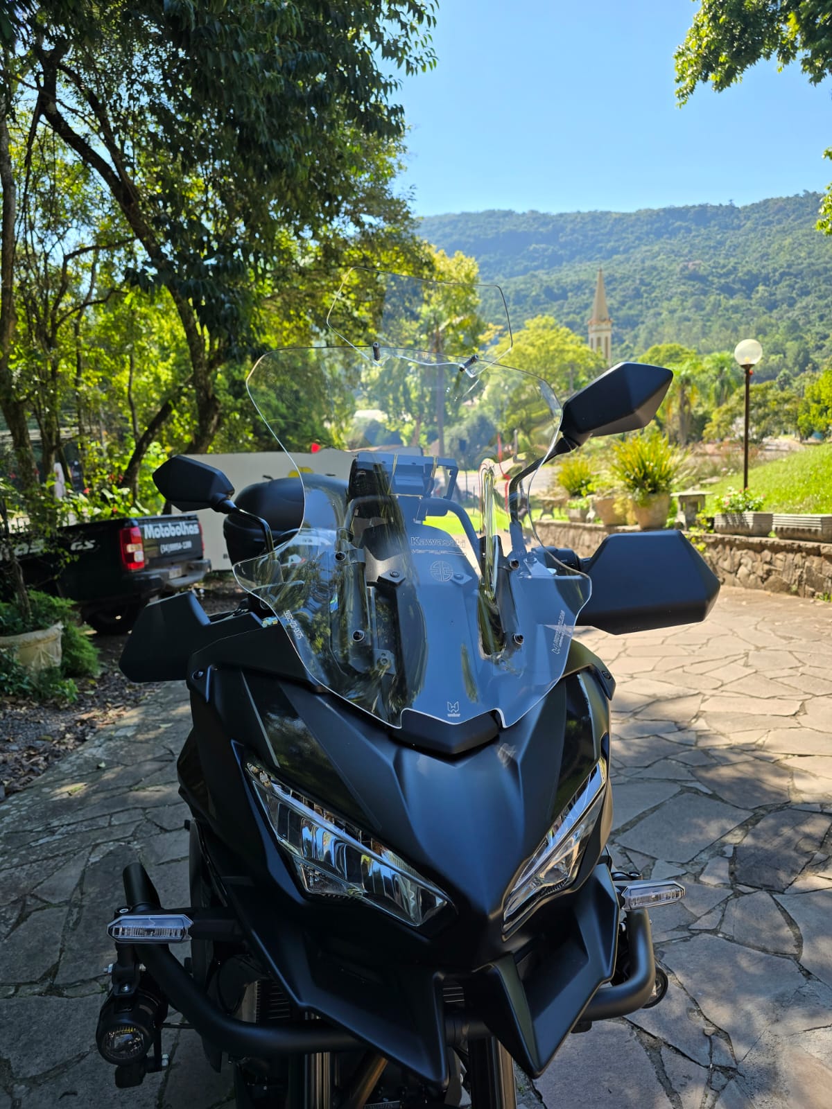 (5694) BOLHA ALTA C/DEFLETOR VERSYS 650 KAWASAKI 2023+ - Imagem 6