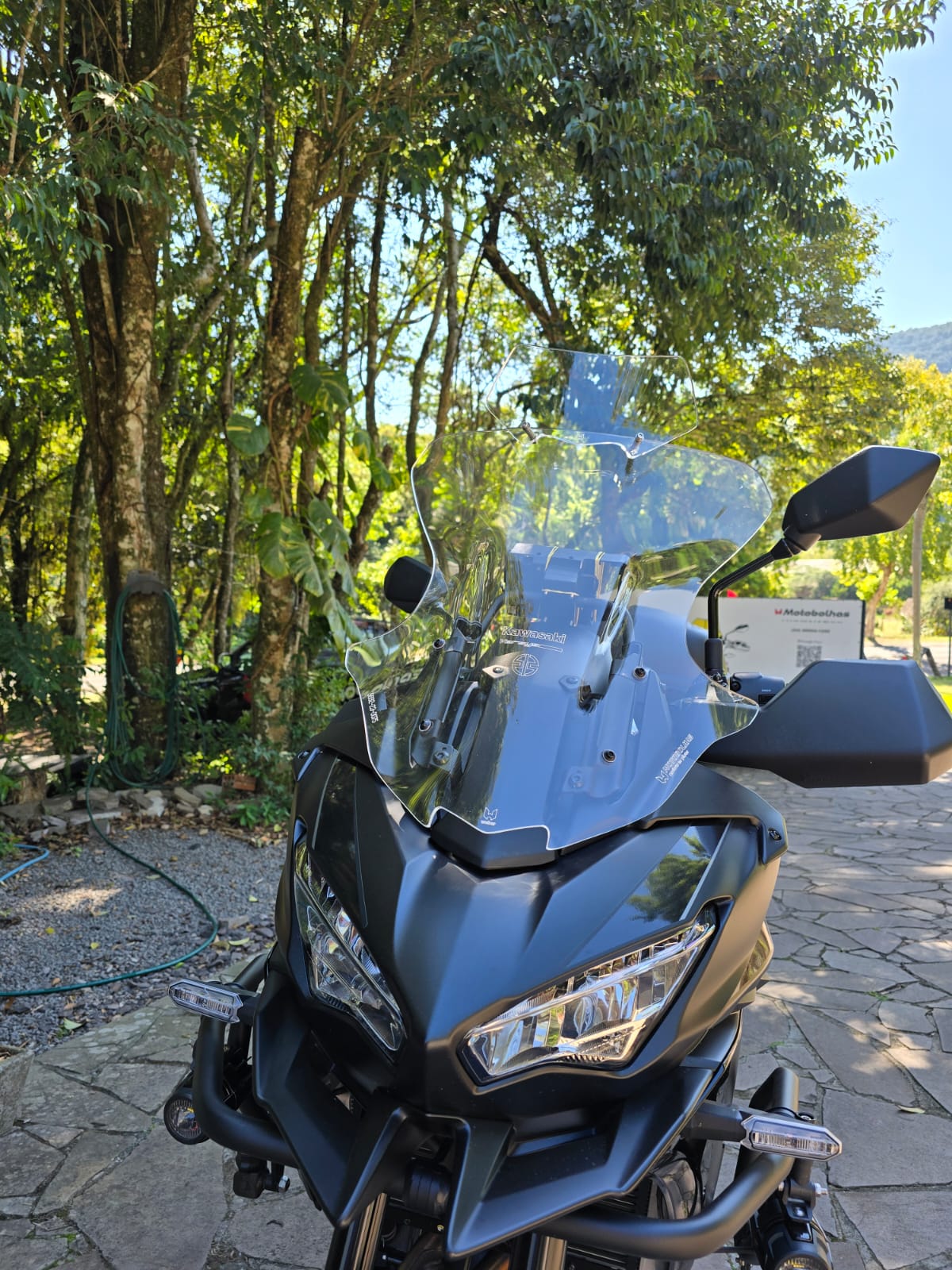 (5694) BOLHA ALTA C/DEFLETOR VERSYS 650 KAWASAKI 2023+ - Imagem 7