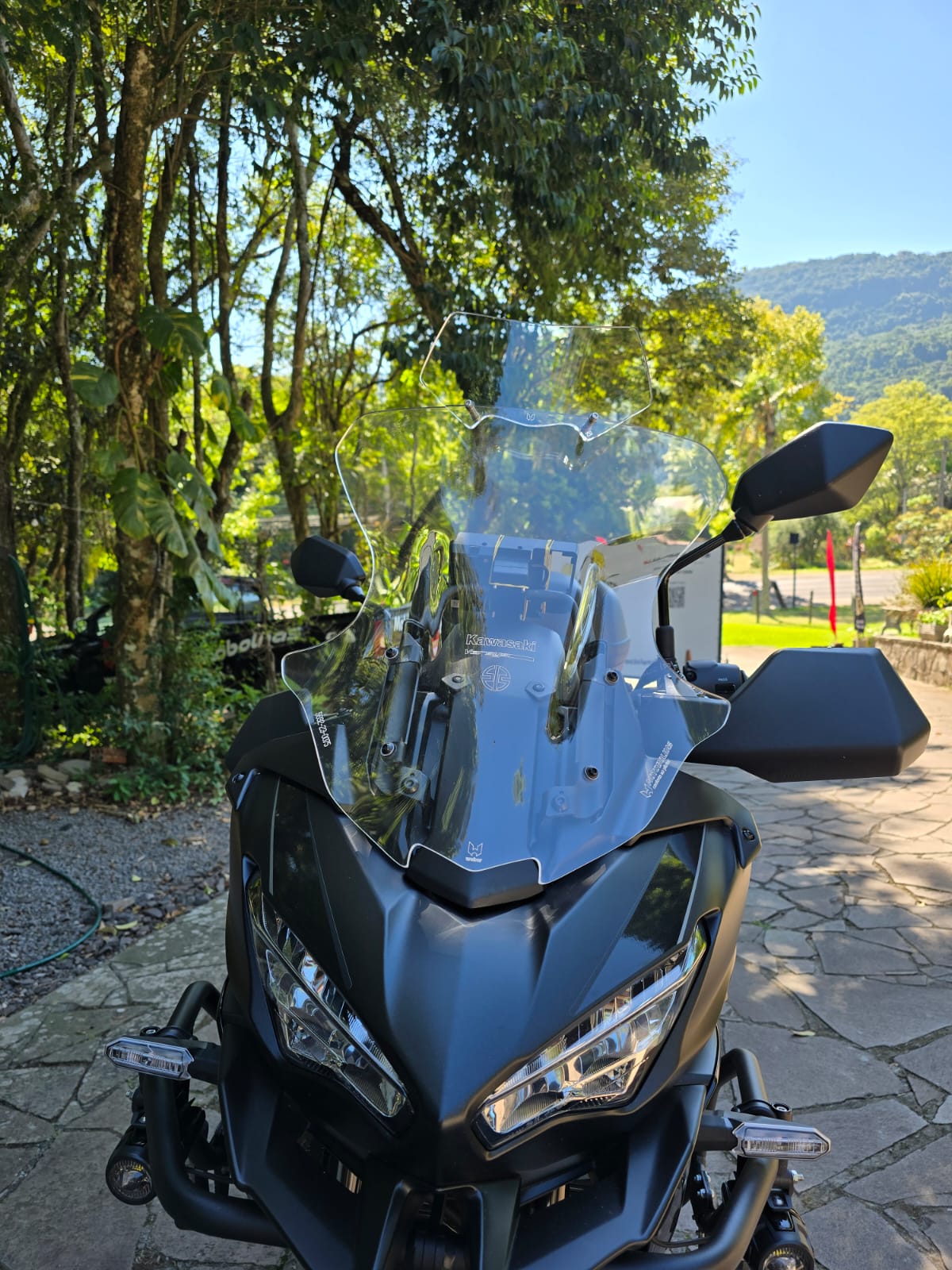 (5694) BOLHA ALTA C/DEFLETOR VERSYS 650 KAWASAKI 2023+ - Imagem 8