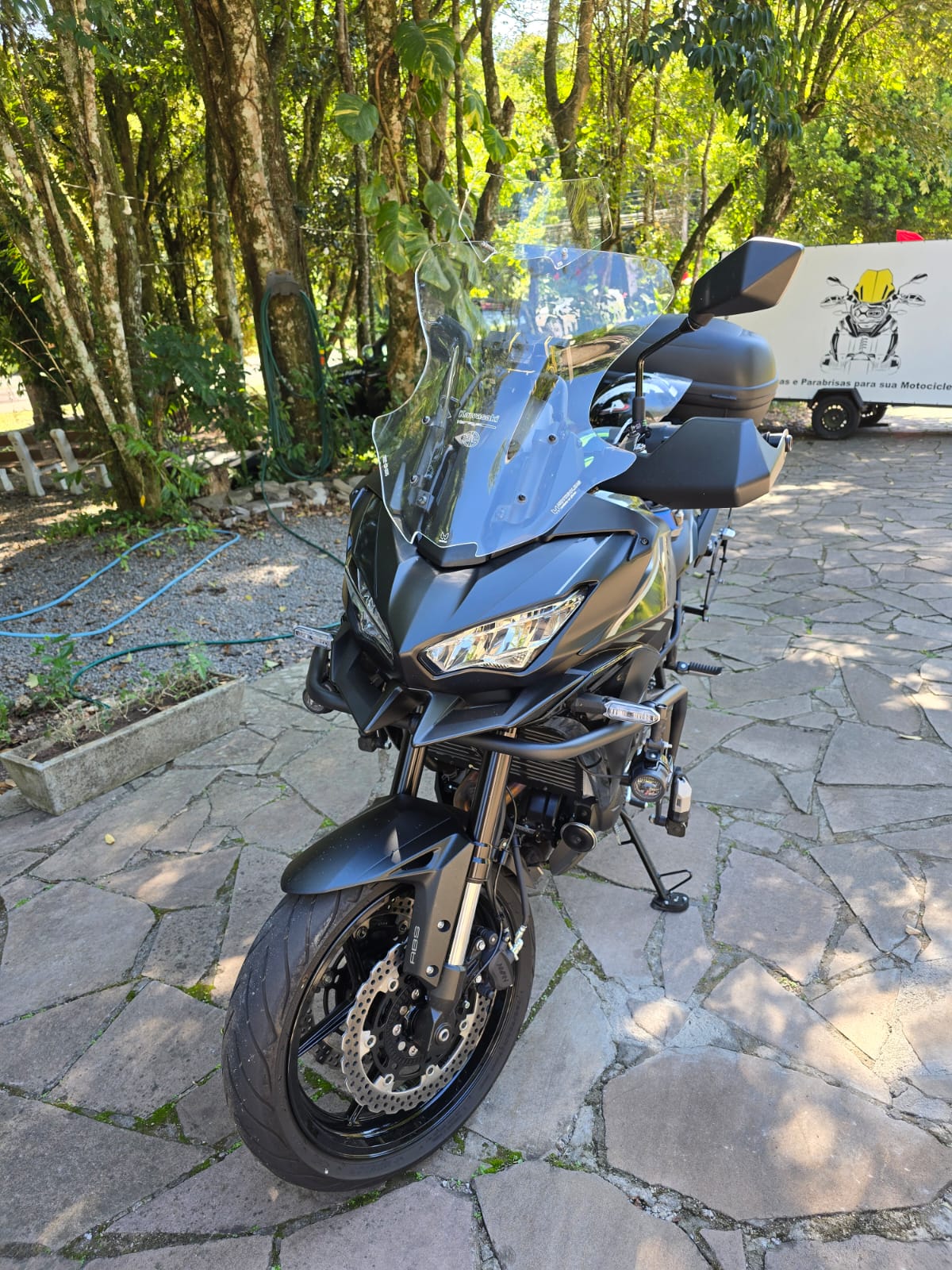 (5694) BOLHA ALTA C/DEFLETOR VERSYS 650 KAWASAKI 2023+ - Imagem 11