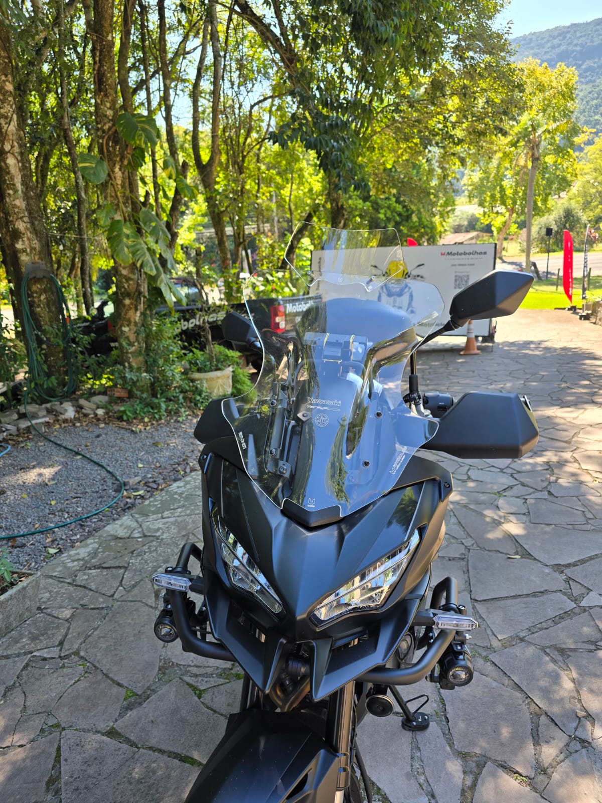 (5694) BOLHA ALTA C/DEFLETOR VERSYS 650 KAWASAKI 2023+ - Imagem 12
